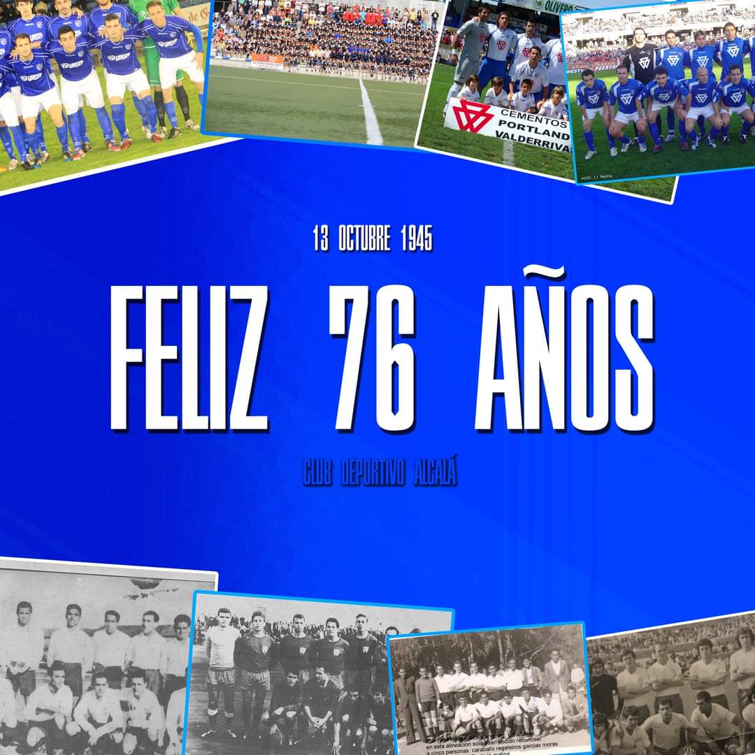 CD_Alcala's tweet photo. Hoy cumple 76 años de historia aglutinando a mas de 400 socios , 19 equipos de cantera y mas de 400 niños y niñas 👩‍👩‍👧‍👨‍👩‍👧‍👦

𝑳𝒂𝒓𝒈𝒂 𝒗𝒊𝒅𝒂 𝒂𝒍 𝑪𝒍𝒖𝒃 𝑫𝒆𝒑𝒐𝒓𝒕𝒊𝒗𝒐 𝑨𝒍𝒄𝒂𝒍𝒂

#AlgoEstaCambiando   #AmemosLoNuestro🇸🇻 https://t.co/2P6LYasRuV
