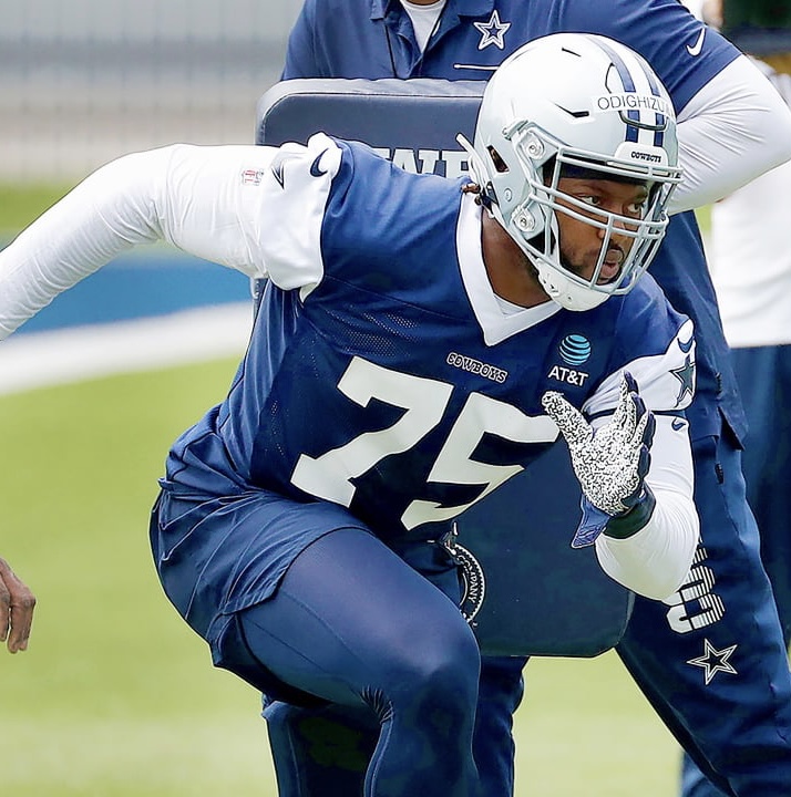 PFF's tweet image. Leaders in total pressures among rookies:

🥇 Micah Parsons - 19 
🥇 Osa Odighizuwa - 19