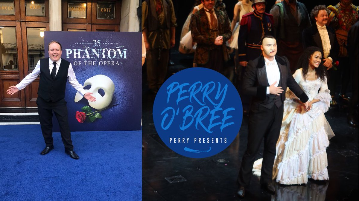 PerryPresents_'s tweet photo. NEW VIDEO I attended the 35th anniversary celebration performance of @PhantomOpera #Phantom35
Watch my video of the event here: https://t.co/L8s4Ft42sU
#PhantomOfTheOpera 💙❤️🌹🥀 @killiandonnelly @LucyStLouis https://t.co/2OX2HrrKKn