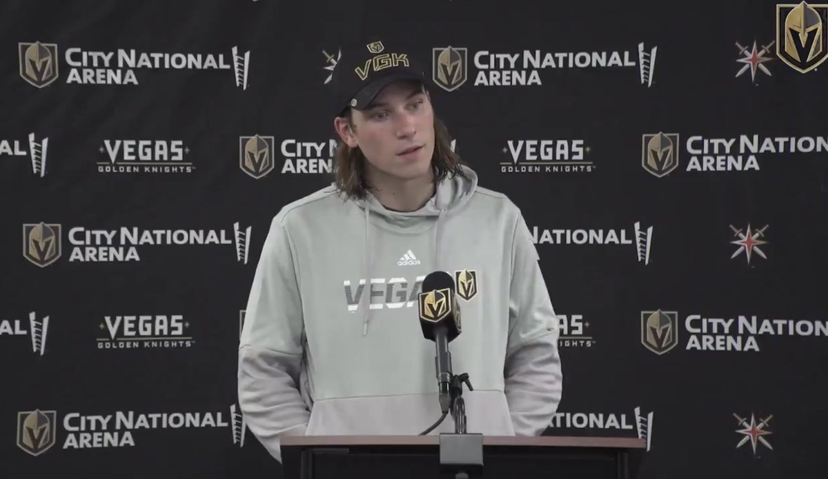meeshmorrell's tweet photo. The Nolan Patrick revenge tour starts tonight! Youโve got this baby! โ๏ธ๐ค๐โ๏ธ #41 #nolanpatrickrevengetour #VegasBorn #GoKnightsGo #NolanPatrick https://t.co/djPwGZHiW5