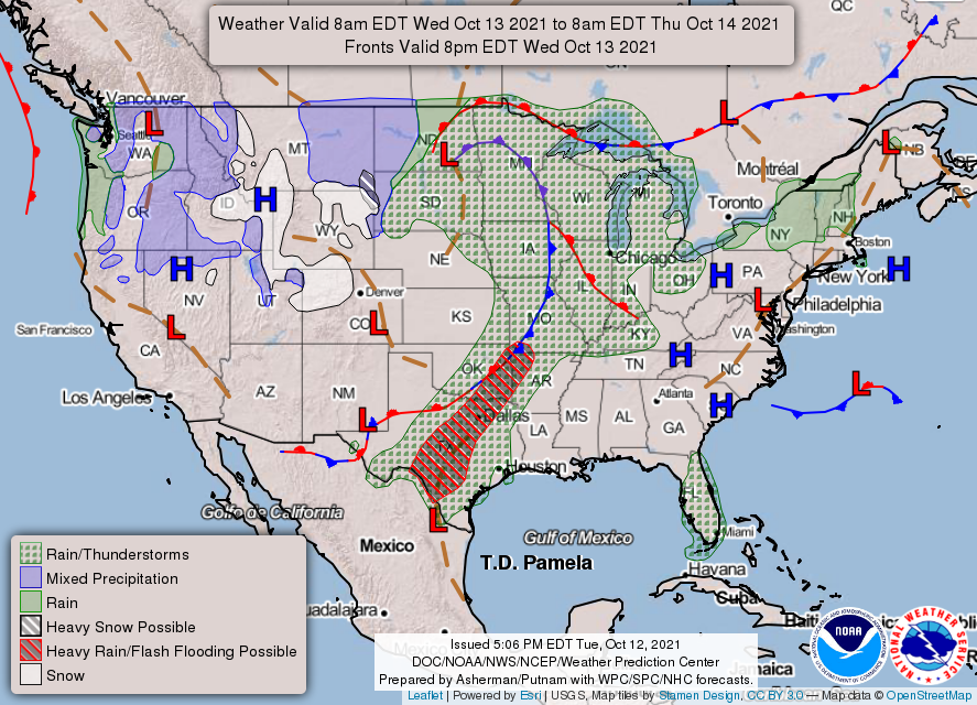 National Weather Service tweet media