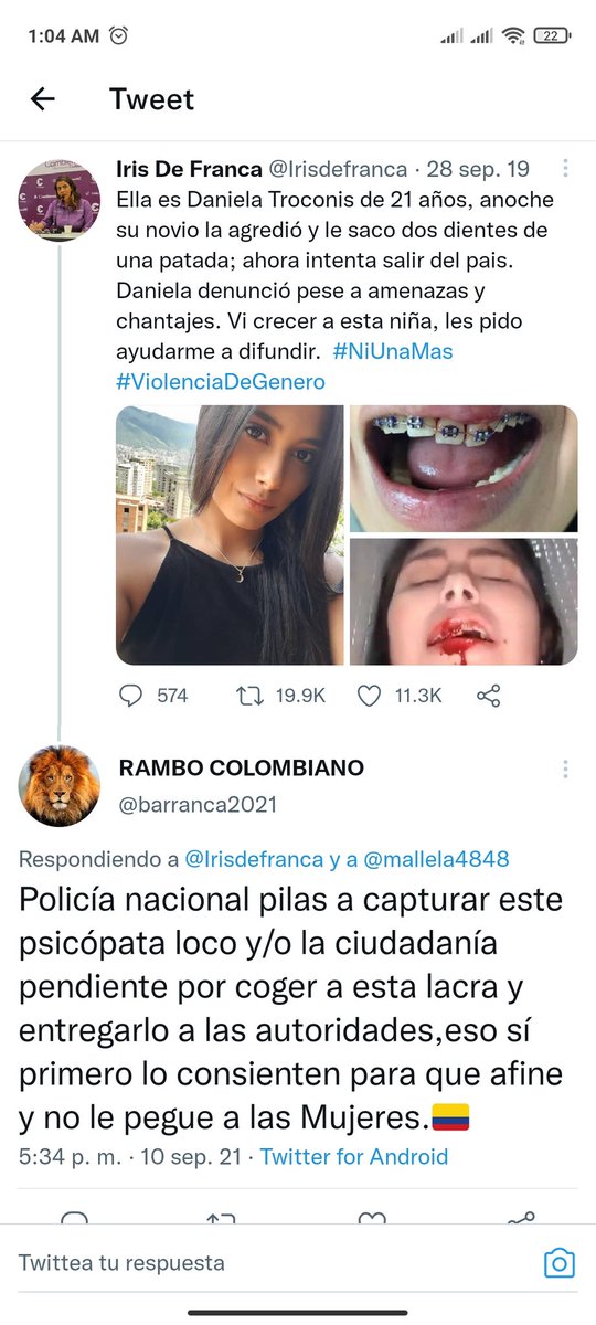 Irisdefranca's tweet photo. Te burlas, pero esa historia de Daniela que contamos en nuestro video no es actuada, es real; y la aplaudo por atreverse a ser la imagen de una campaña así.

No la salvó un milagro... La salvamos quienes le brindaron solidaridad, ayuda y compañía. La salvó su valor al denunciar. https://t.co/4rCuO1Y4wI