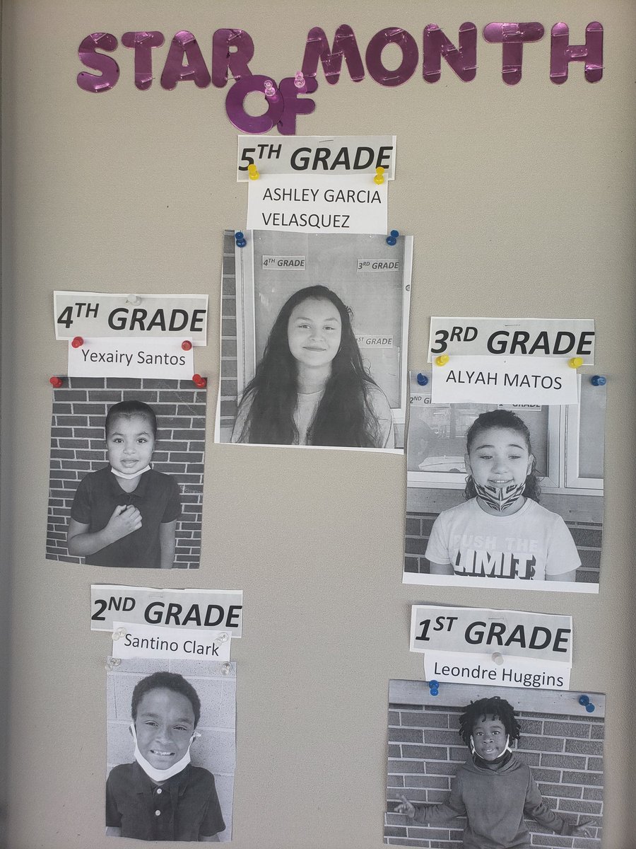 FHPanthersPE's tweet photo. PE Stars of the Month. Gave great effort, Displayed responsible behaviors, and excelled in each activity. 👏 https://t.co/l04lV0gRqZ