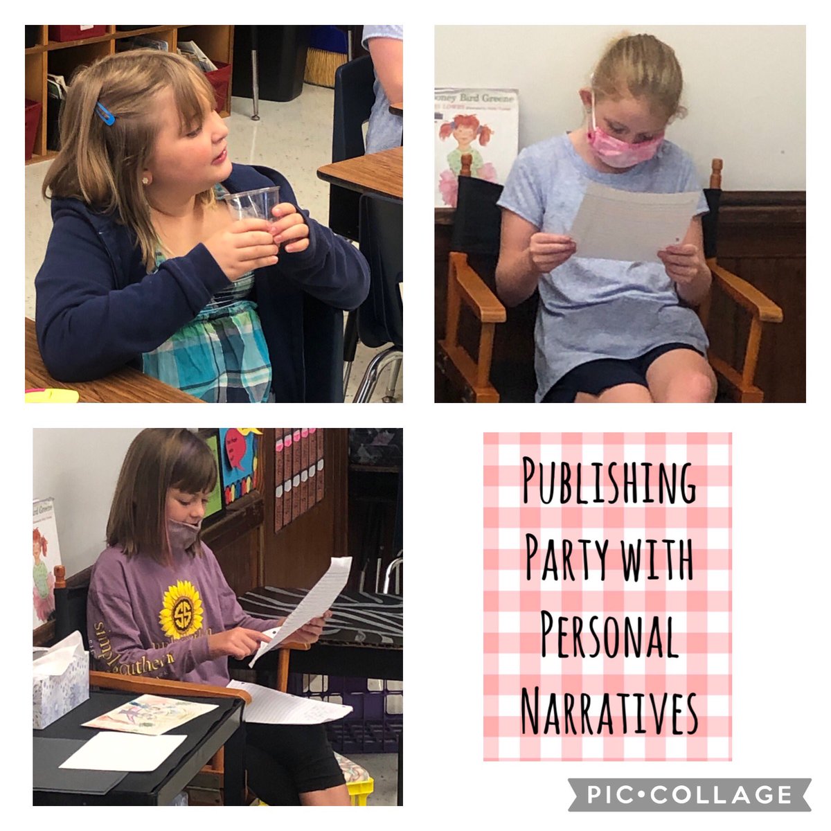 RhondaMiller2nd's tweet photo. More Writing Celebrating! @RSSchoolsNC @MorganBroncos https://t.co/kB7CilWOuK