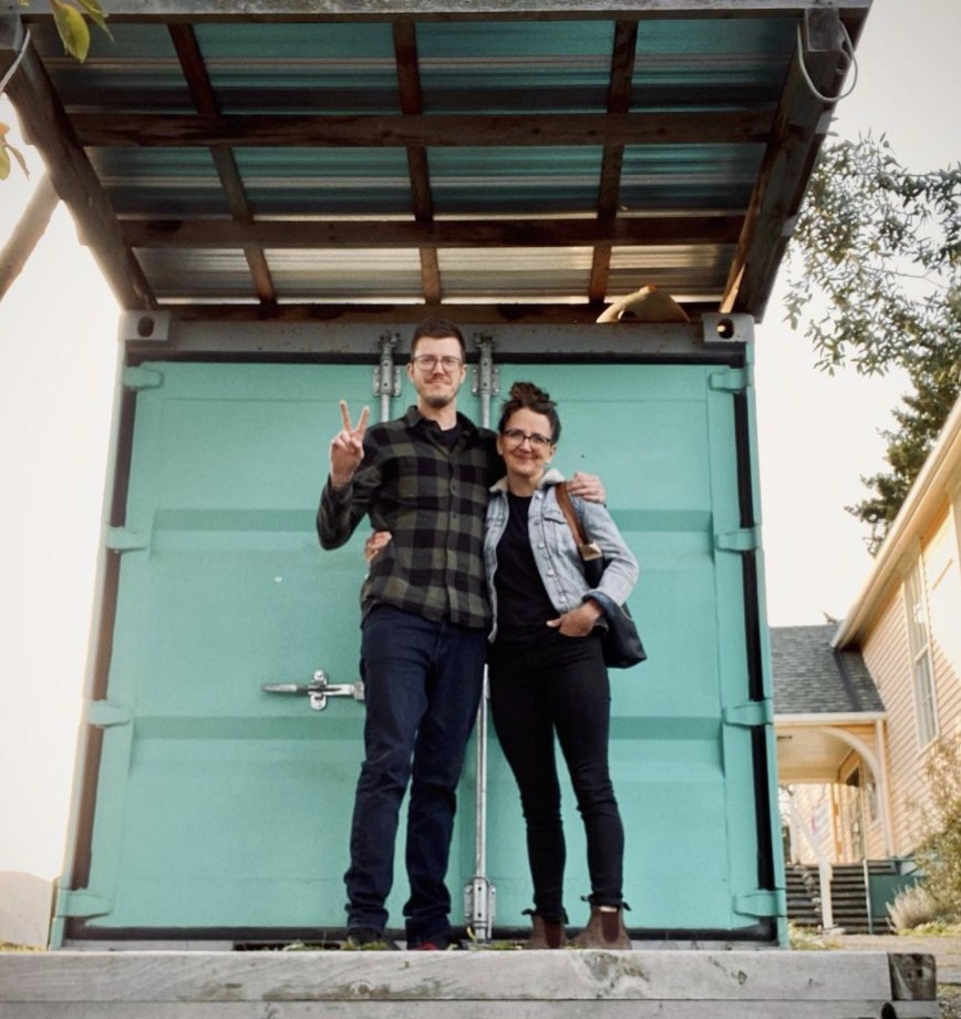 OpportunitySSI's tweet photo. Proprietors of Switchboard Cafe have become the new owners of the "Coffee Can". Becca &amp; Bryan Heck are eager to make it their own. "Soon you will see some fun changes and we can’t wait to show you our next adventure!" #SaltSpringIsland https://t.co/CiYlxuGl7X