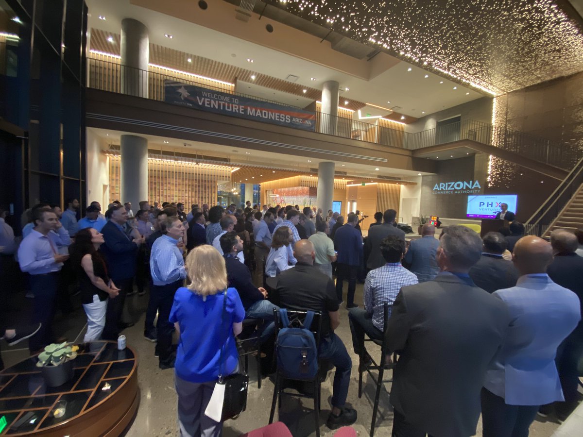 syd_kedd's tweet photo. Proud to be an @investsw board member - @VentureMadness 2021 was a success! + another killer @UNMETConference put on by @StoutStreetVC! 3 days jam-packed with all things AZ startup &amp; VC ecosystem. https://t.co/Aahx9fUzFs
