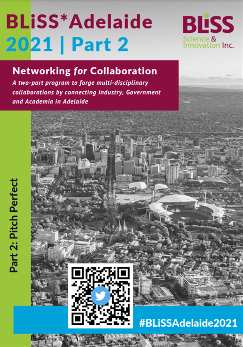 A reminder to our BLiSS*Adelaide Attendees that Part 2 of the 2021 Program is tomorrow! We will have an expert panel representing Gov, Industry and Academia so have your Qs on collab ready! We also have a Keynote from Dr. Leanna Read, former SA Chief Sci👏👥