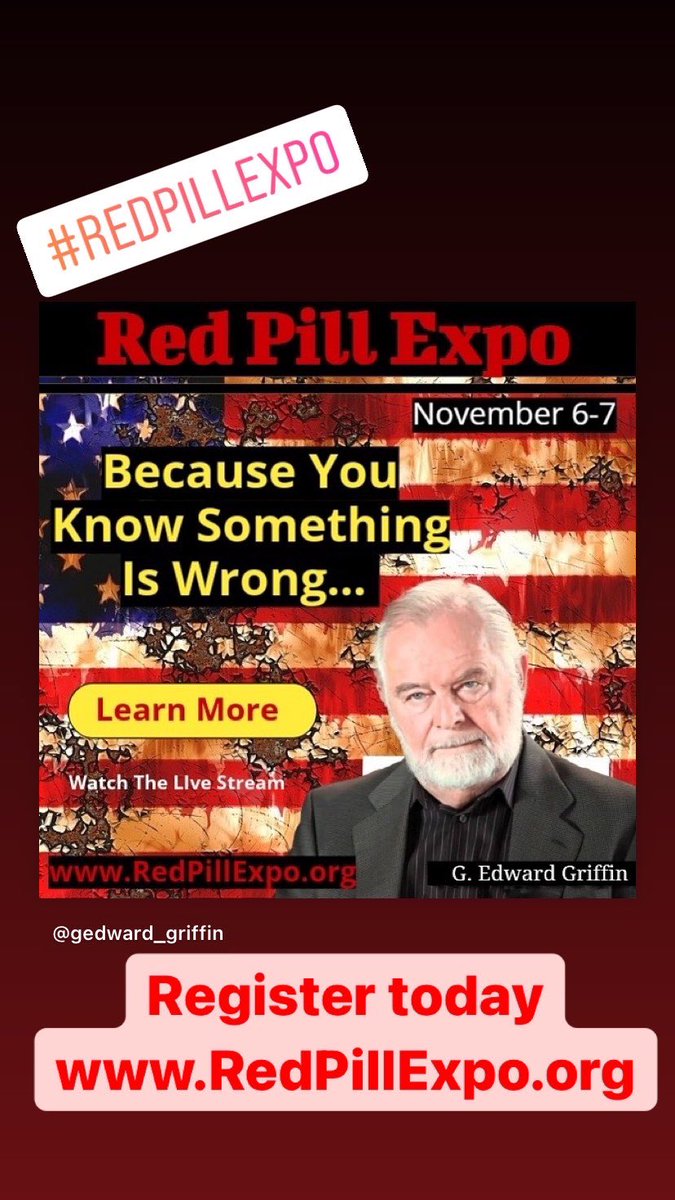 GEdward_Griffin's tweet photo. This is the last week for Early Bird prices and also some hotel discounts end this week as well. https://t.co/TjCn9gFzah 
#linkinbio #redpillexpo #earlybird #lowerprice #hotels #sellingout #thisweek #registernow #nomasksneeded #gedwardgriffin https://t.co/XMPMsDvaDG