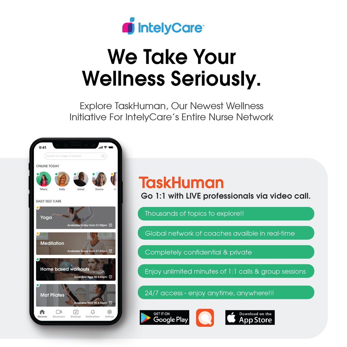 IntelyCare tweet media