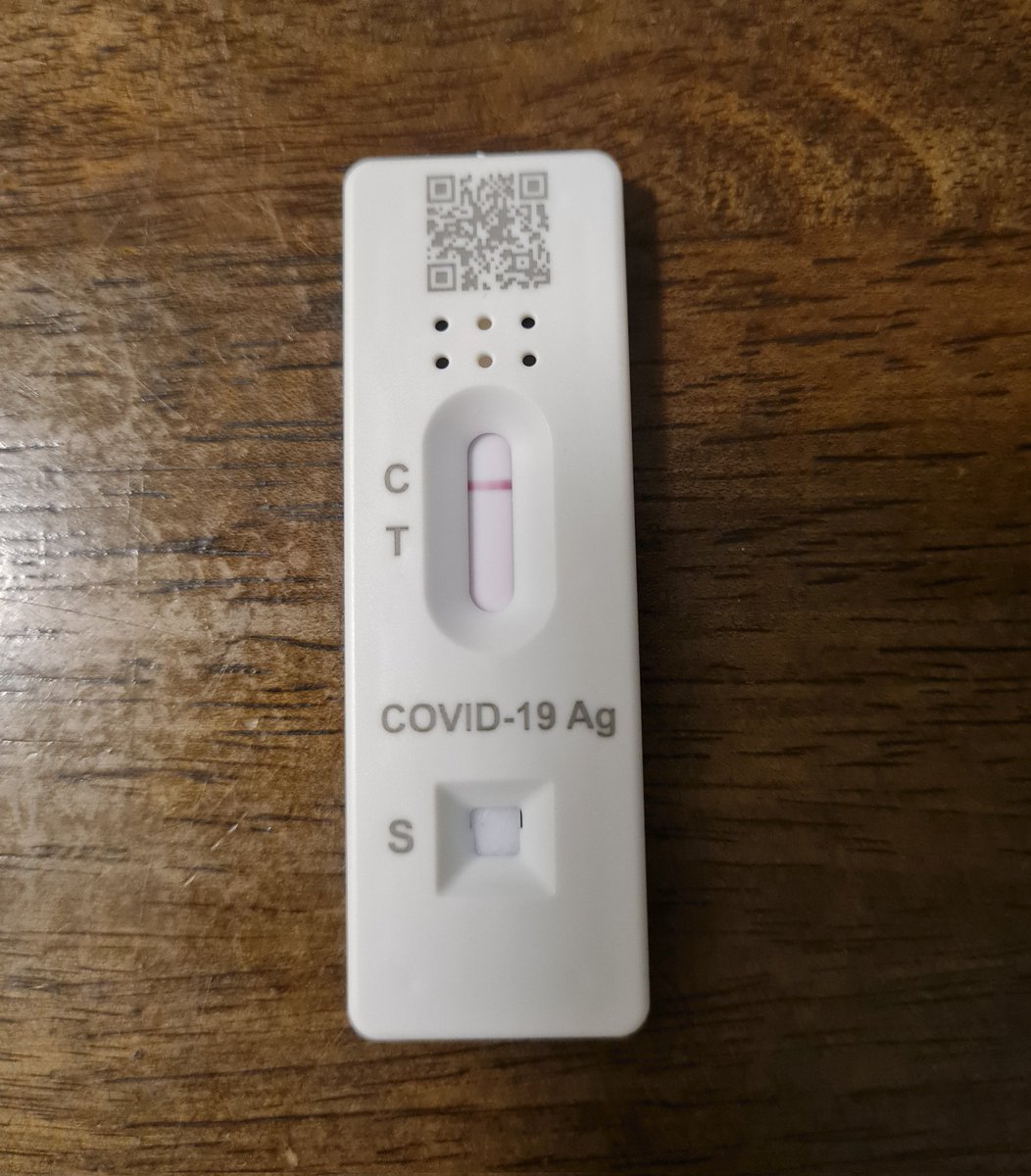 Thisomimie's tweet photo. Doing my first antigen rapid self-test for inter-state travel. Alhamdullillah, it's negative. #ReopeningSafely https://t.co/l9uBLyktbg