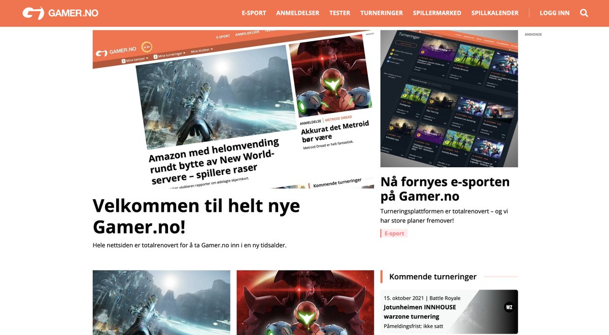 Gamer.no tweet media