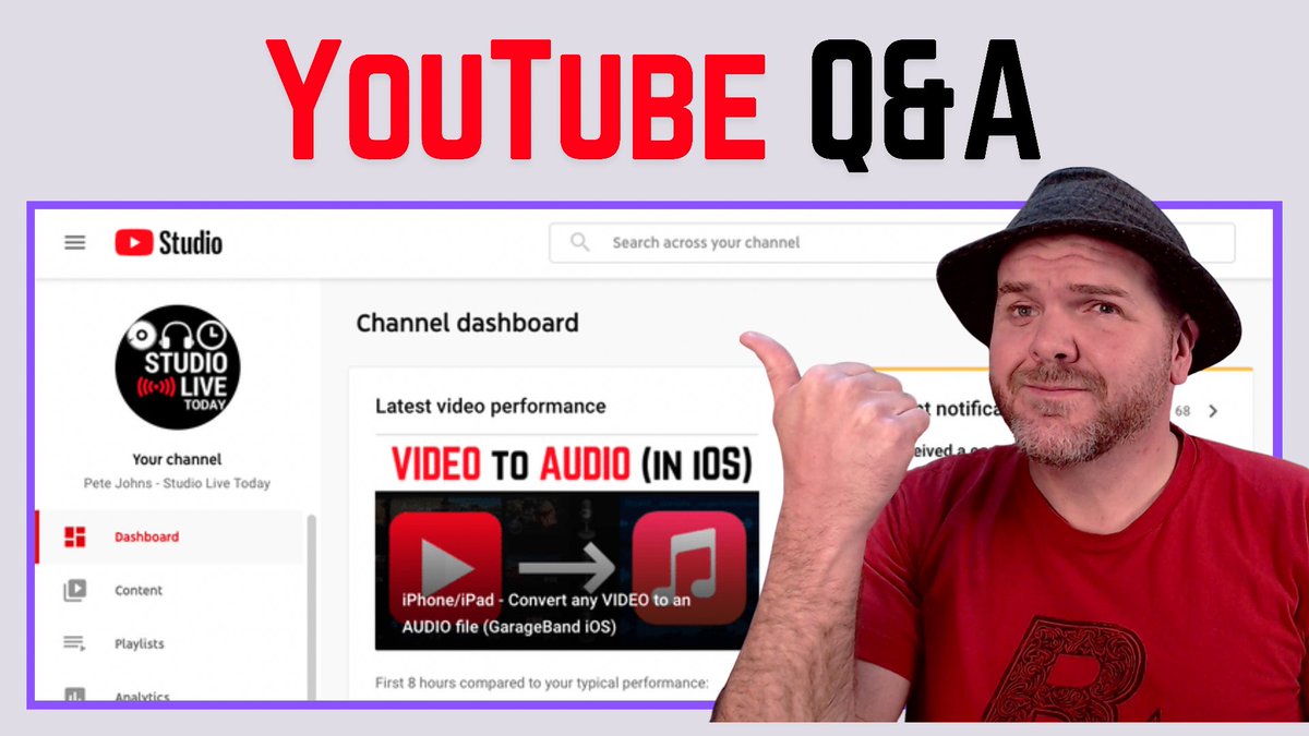 LIVE in 1 hour. 👇
youtu.be/9SUOjWF2nnk