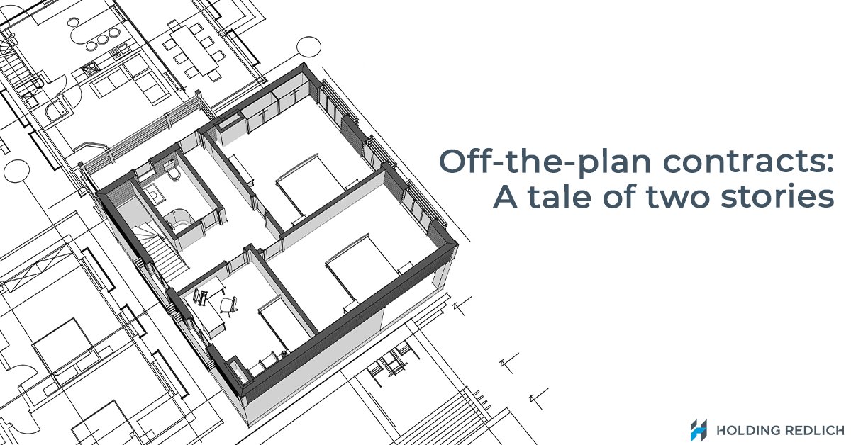 HoldingRedlich's tweet image. When #offtheplan #contracts go wrong, what can you do, and cannot do? We review two recent #cases that capture similar situations but with very different outcomes. Read more: ow.ly/7naT50GpOFl

#propertybuying #propertydisputes #legal #law #casesummary