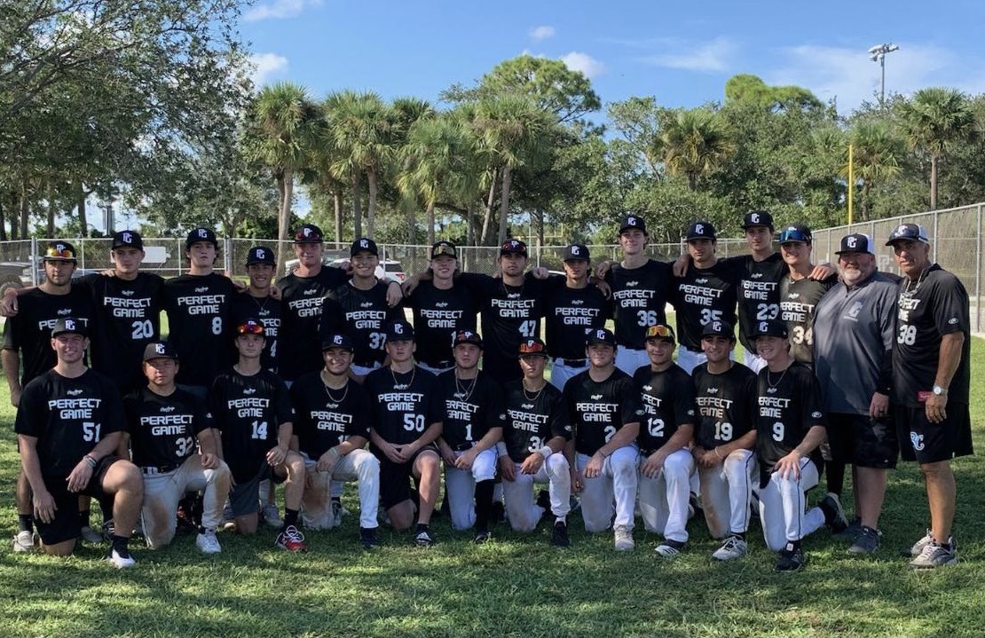 PGMidAtlantic's tweet photo. Great Group of young men that represented the Northeast/Mid-Atlantic region well. Fantastic ball players that are even greater people. Won our pool &amp; made it to the RD of 32. Good luck to each &amp; everyone of you as you move forward. Thank You @PerfectGameUSA @NickDeFendis https://t.co/CZ2GjmLYv7