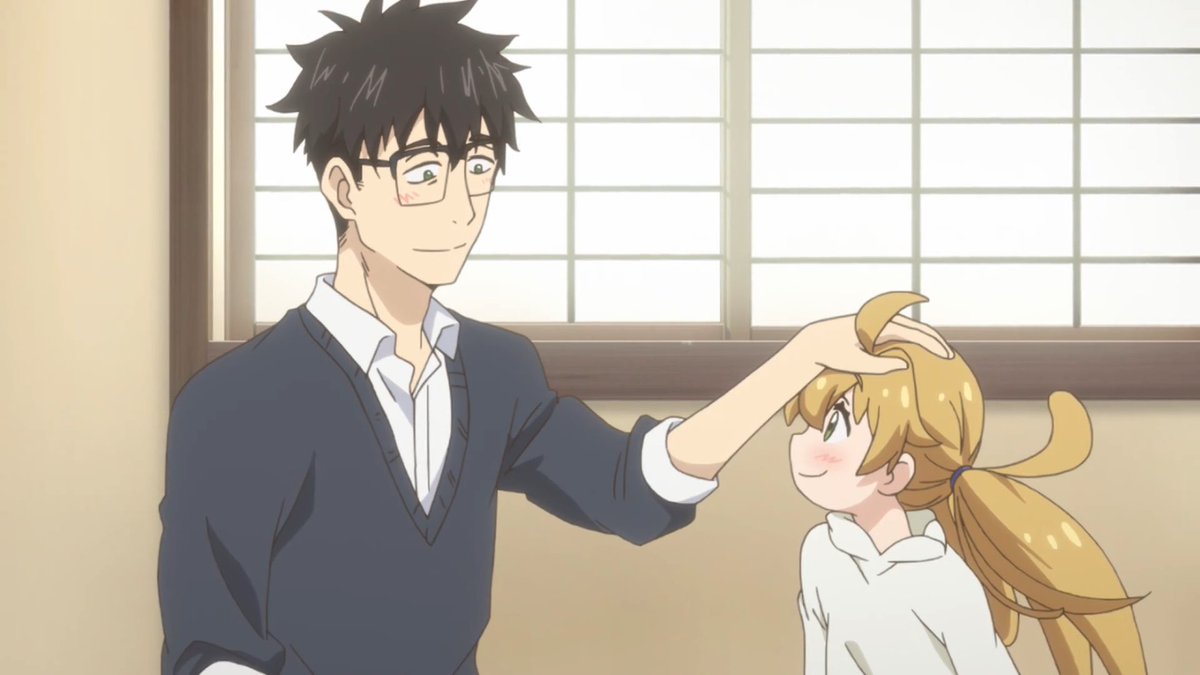 someguyluvr's tweet image. the some guy of the day is Kouhei Inazuka from Sweetness and Lightning! He is a single father who loves his daughter very much!