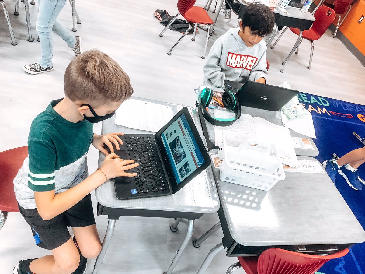 From reading poems and finding text evidence about what inspires poets, to writing their own poems and creating PowerPoints, these kiddos have worked so hard throughout Module One! Stay tuned to see some of our #otterlyawesome presentations on Thurs. &amp; Fri.! <a href="/plainviewElem/">Plainview Elementary School</a>