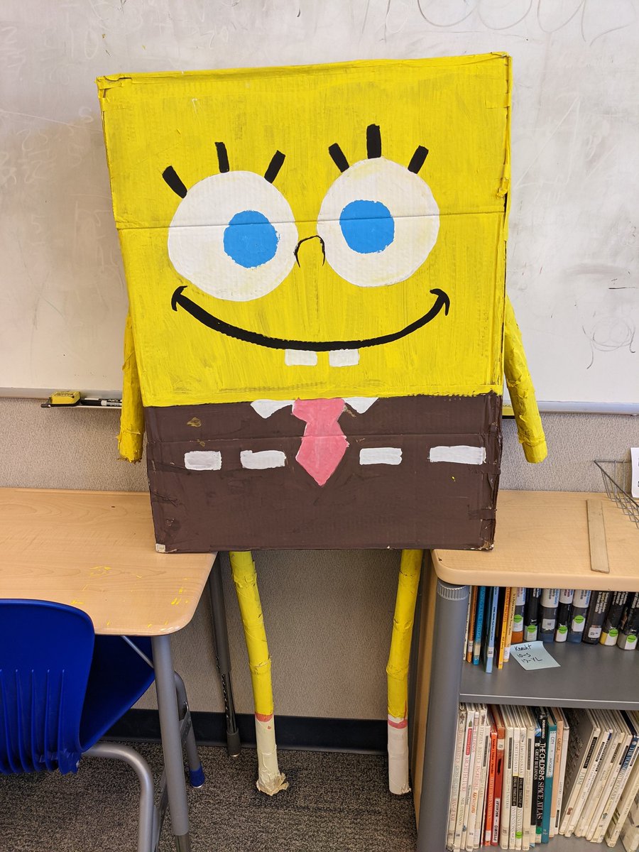 How big would SpongeBob be if he was the same height as an 8th grader? Solving this and other pressing questions of scale in Real World Math! <a href="/SRTMSEagles/">Santa Rosa Tech</a>