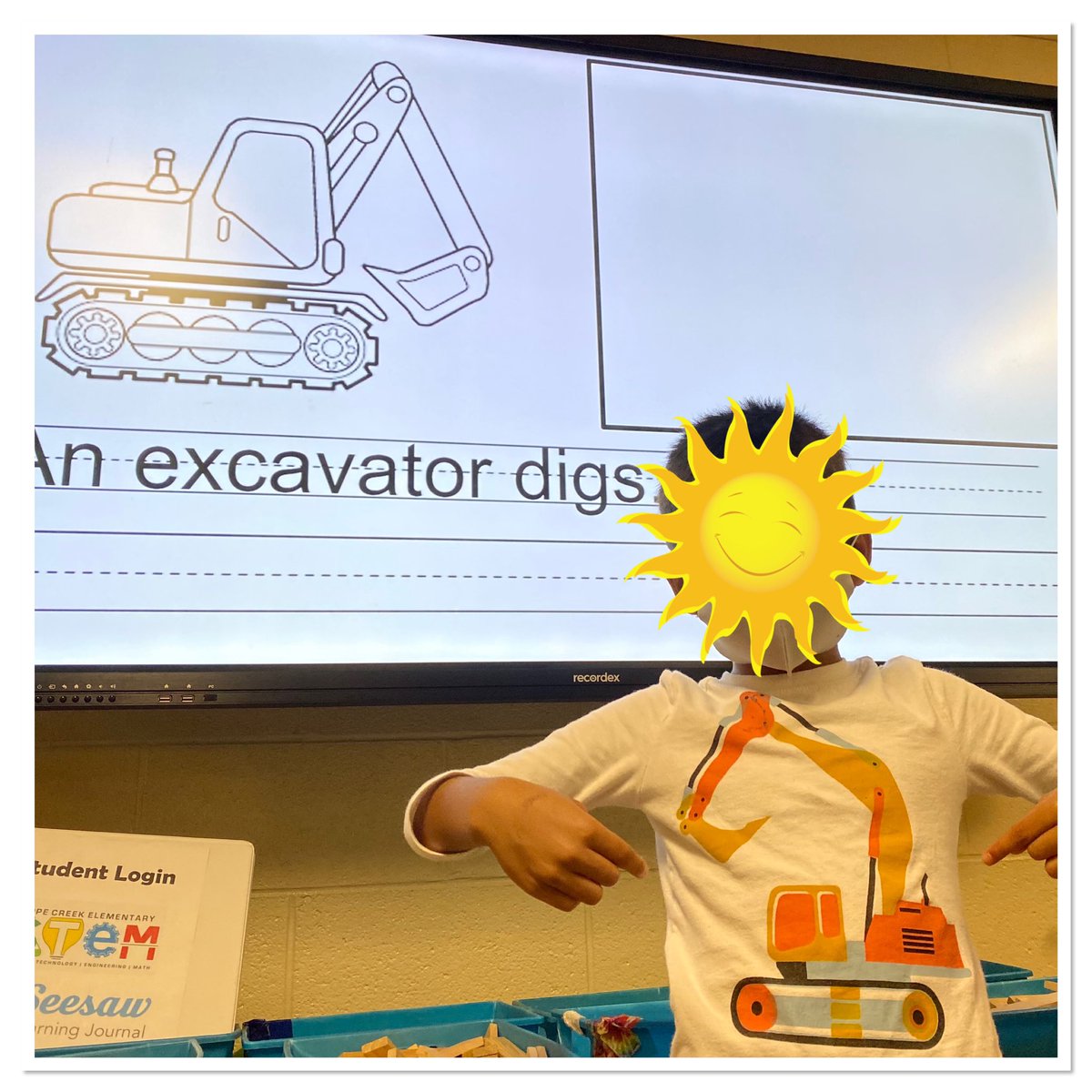 STEMKurtz's tweet photo. Our kinders have this STEM thing down. They even dress to match their lessons!  #Sopecreek #stemcobb https://t.co/kKbNuOuBji