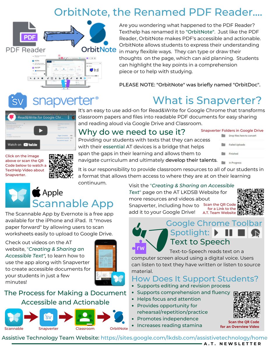 Here is October's "AT Download", the Monthly Newsletter of the LKDSB Assistive Technology Team.   
Click on the link for a PDF Version on the AT Website.
drive.google.com/file/d/16AZsSI…