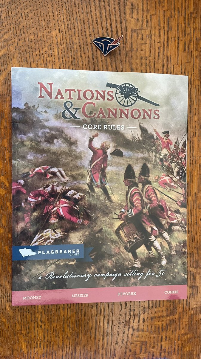 CCP_Coyote's tweet photo. This book has been years in the making for my good friend, collaborator, and peer, and I’ve already integrated a bunch of it into my personal low-magic fantasy world. Super excited to finally receive my copy today.

@FlagbearerGames #ttrpg #5e #dnd

https://t.co/IjhLnZr8U3 https://t.co/sMO1ipXvKd