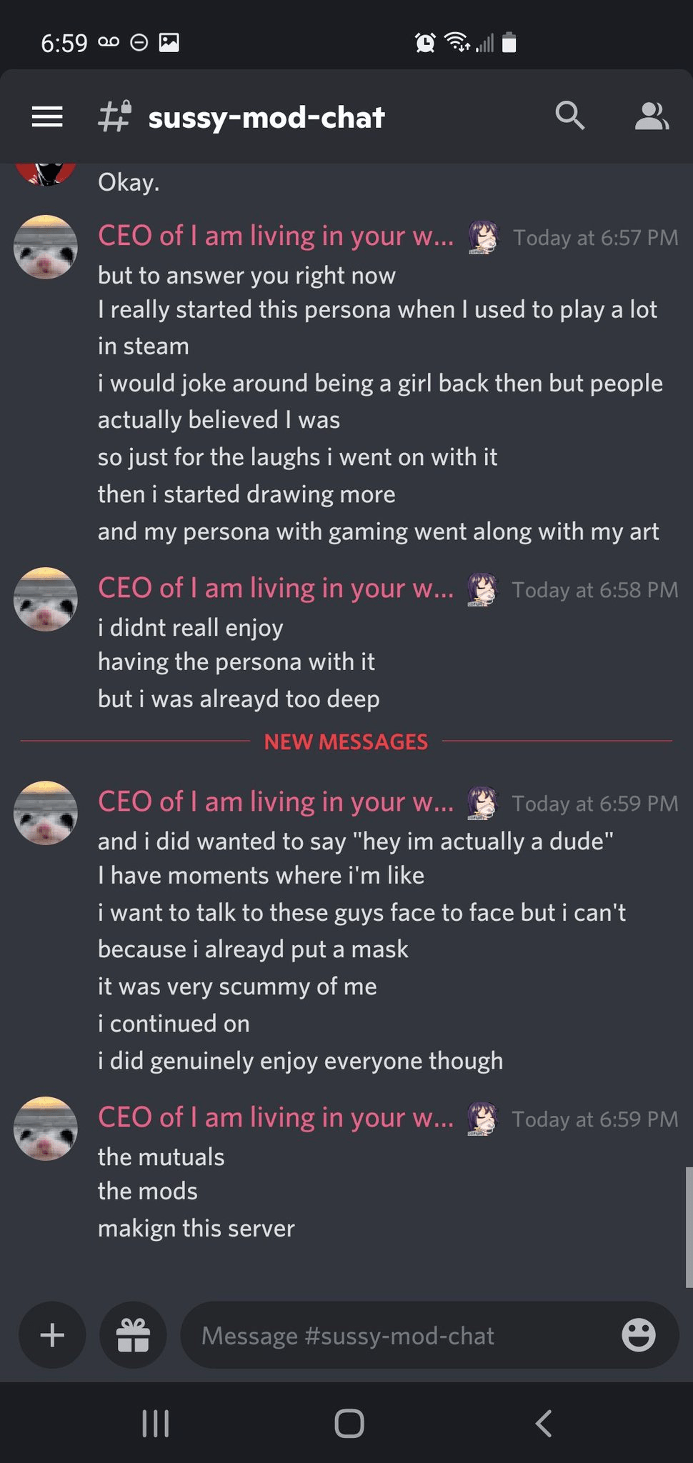 Discord Moments - discord mods face reveal