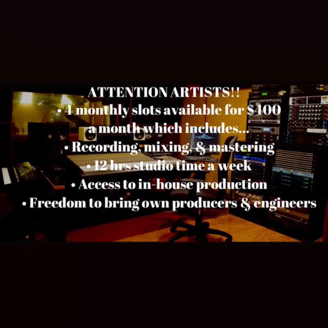 DjJohnLacy's tweet photo. Slots are moving already!  Artists if your serious about your craft hit us up @ThaBassRunnaz @DJThinKing808  sauciest sound in the city . 
#htown #houston #houstonsinger #houstonrapper #texas #bassrunnaz #htx #houston_insta #houstonartist #houstonstudio #houstonstudios https://t.co/3ojzM5TBj1