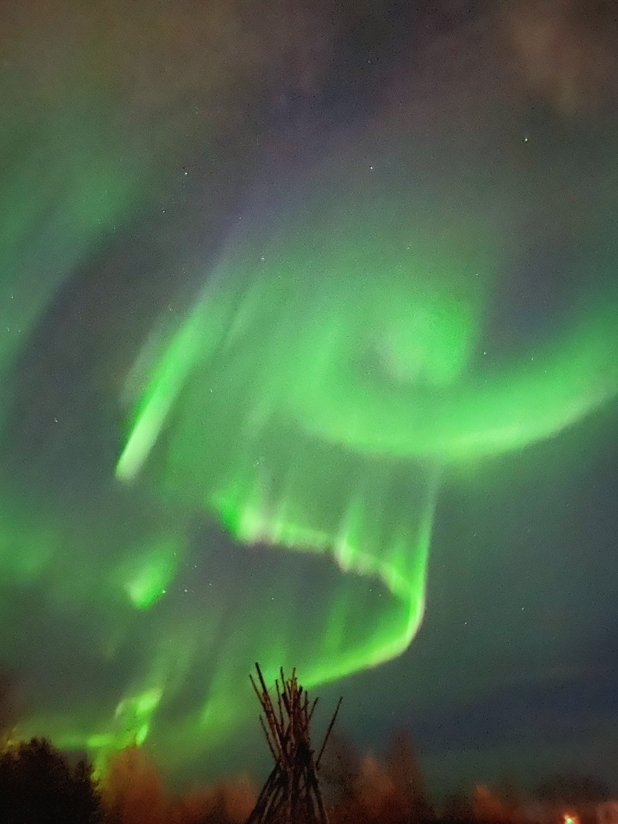 GreedyforDun's tweet photo. Noche de auroras 💫 https://t.co/reGE4TKFSN