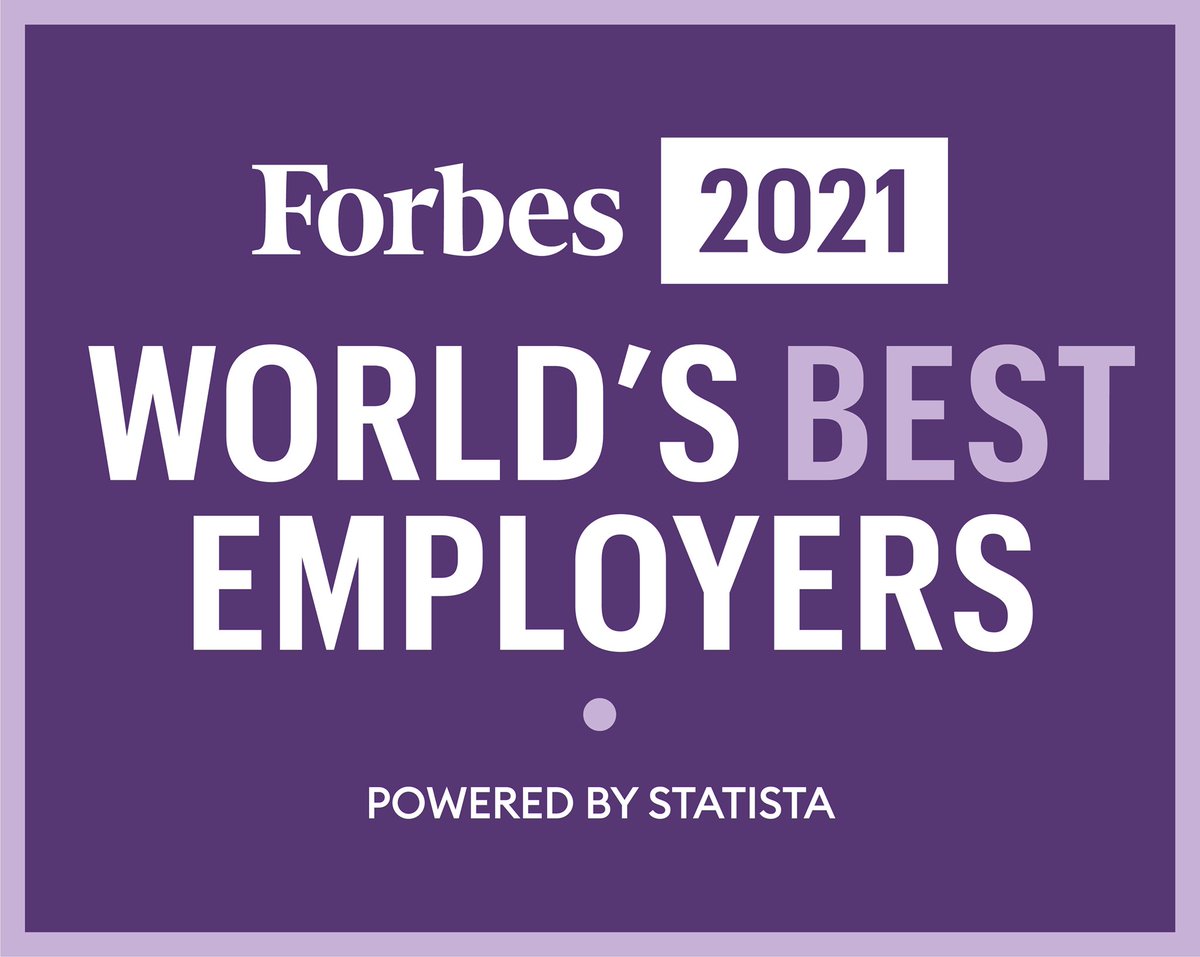 Corning's tweet photo. Our employees are an essential part of bringing life-changing innovations to the world. Today, we are honored to be named one of @Forbes' World's Best Employers of 2021. Learn more: https://t.co/nngJvILVLR https://t.co/3IWfXRwDxs