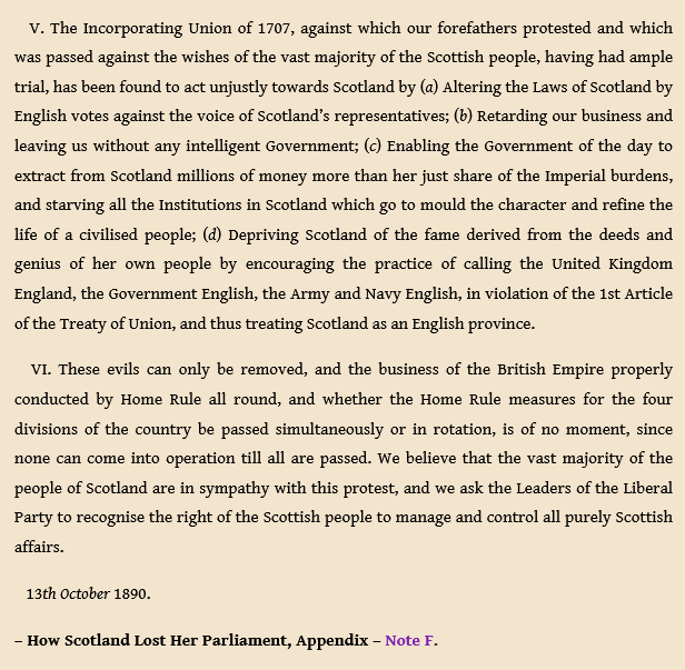 FlikeNoir's tweet photo. 13th of October
https://t.co/eY3sG8UFwD
#OTD #OnThisDay #ScottishHistory #TreatyOfUnion #TooLateForHomeRule #LetsBeDoneWiThisGumph https://t.co/AuJGElOBBA