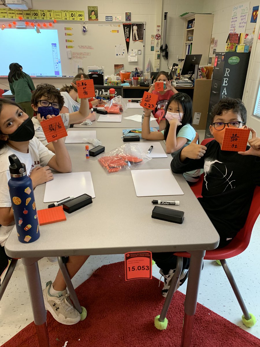 EducatorAkbar's tweet photo. Place value pixel art! @ForestvilleFCPS https://t.co/hu2ptMwiVO