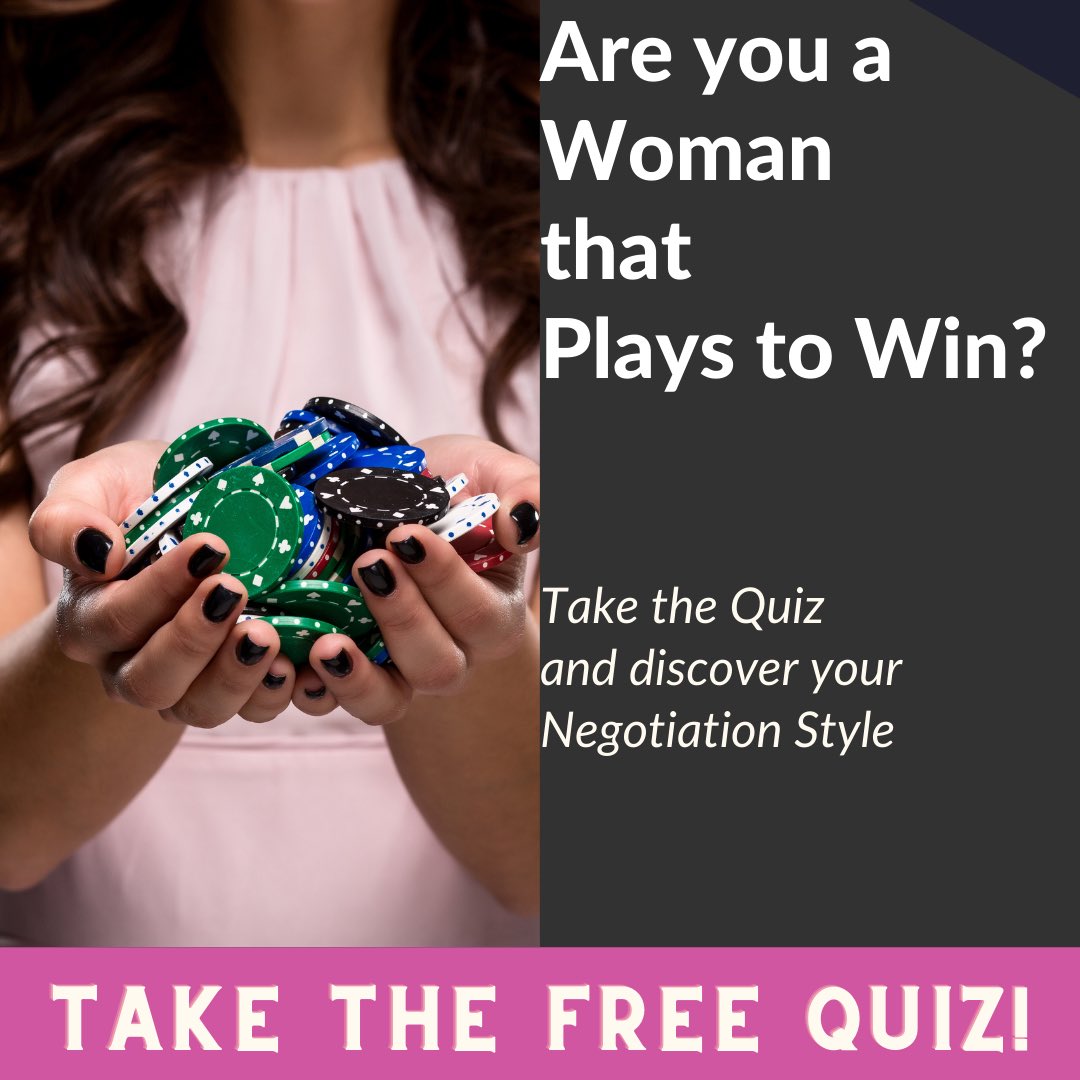 PokerDivas's tweet photo. Are You a Woman Who Plays to Win?

📲Take the Quiz and discover your Negotiation Style! 

👉See how your personality impacts the raise, promotion or clients you want.

QUIZ LINK: https://t.co/qUKeD8hg5Q

Do it for you!
⭐️⭐️⭐️⭐️⭐️
#winners #playingtowin #pokerdivas
#BEBOLD https://t.co/ytBg49DMwg