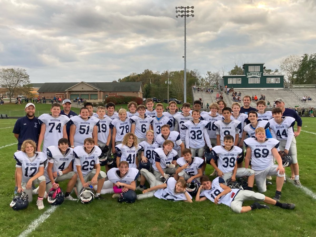 Hudson Football tweet media