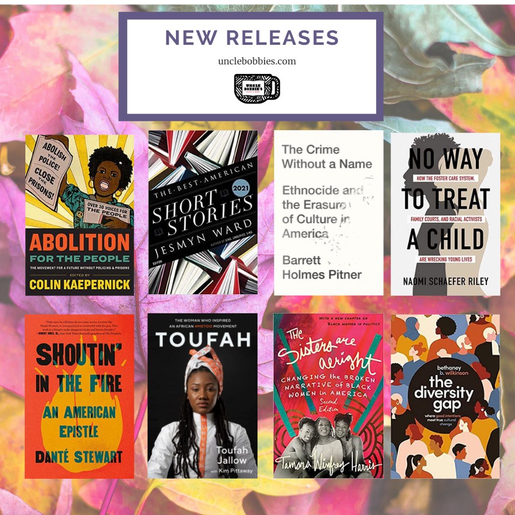 UncleBobbies's tweet photo. It’s fall, y’all!
These new releases are hitting the shelves faster than we can make an oat milk latte! 😂 (our staff is pretty quick at that, but still..)
Check them out!
#UncleBobbies #WeStillHere #UBNewReleases
#NewReleasesThisWeek #Bookstagram #ShelfConfidence #pubday https://t.co/9TDVSW8PiA