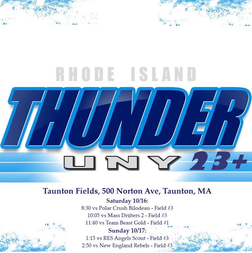 RI Thunder UNY tweet media