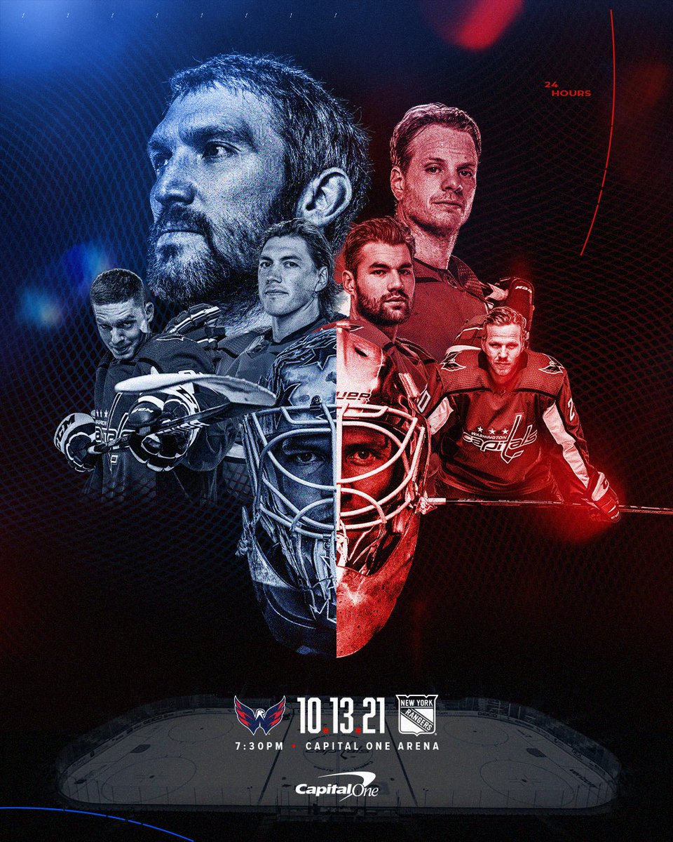Capitals's tweet photo. it is almost hockey o’clock https://t.co/sFzTy24fWq