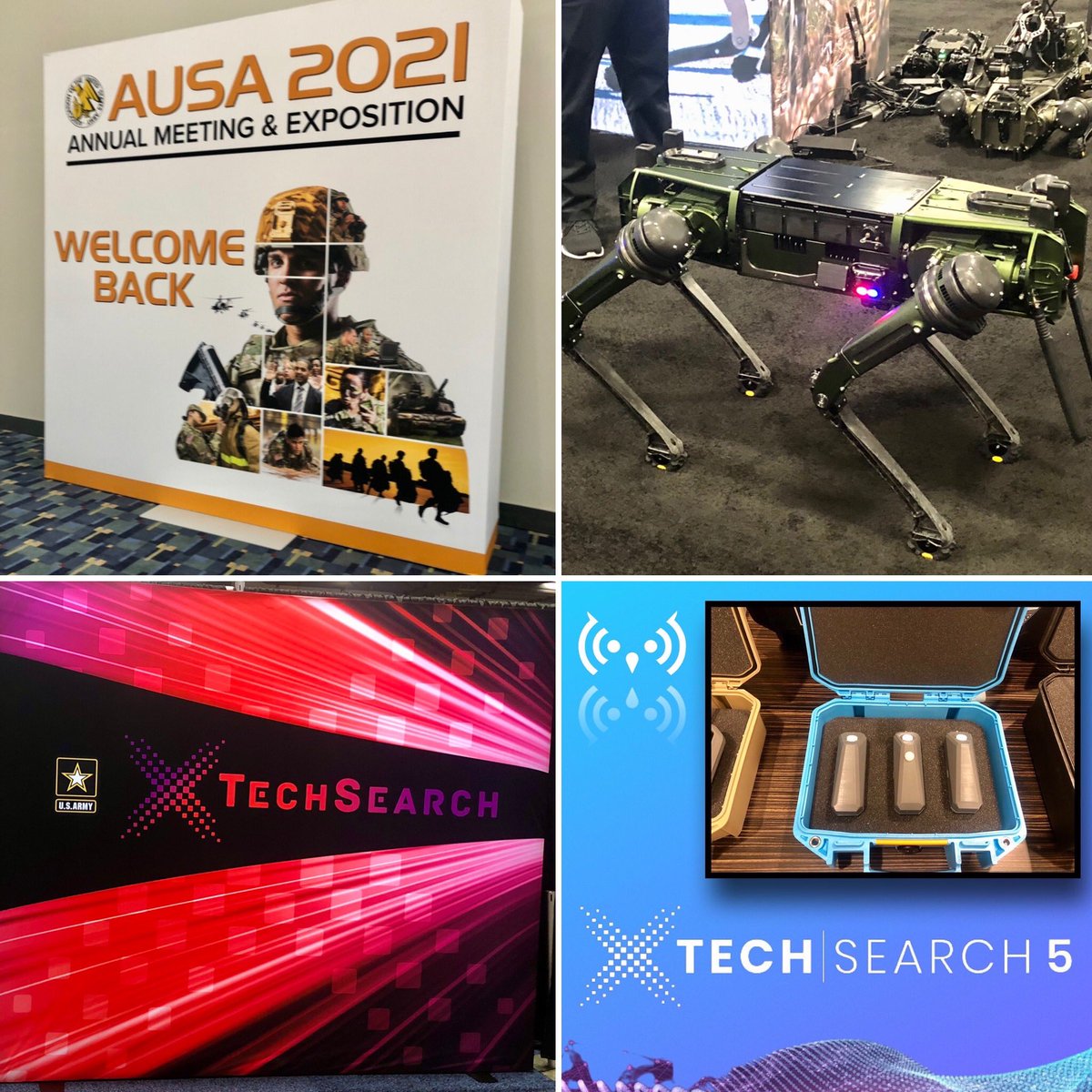 TommyLuginbill's tweet photo. If you are at the US @USArmy #ausa2021 conference this week, be sure to pop over to the Innovators Corner to check out my friends at @OWL_Networks, the recent winners of @xTechSearch 5. 

#DOD #MilTech #Technology #AUSA https://t.co/6toduI6Fmw