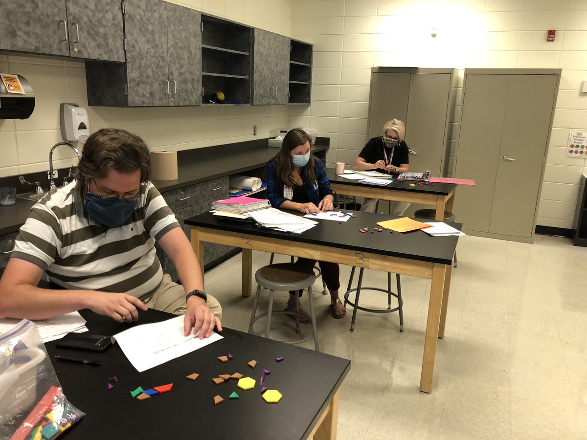 These Ts did an awesome job using pattern blocks, cuisenaire rods, and fraction tiles to solve problems and prepare for an upcoming fraction unit. <a href="/NealBlueCrabs/">Mary B. Neal Elementary School</a>