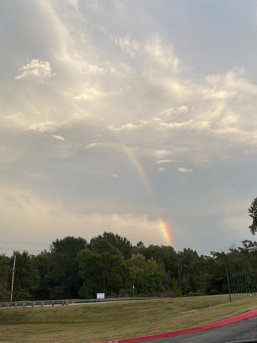 I’ll always think of Gabby when I see a rainbow from now on. She’s shining through here in east Texas. #justiceforgabby