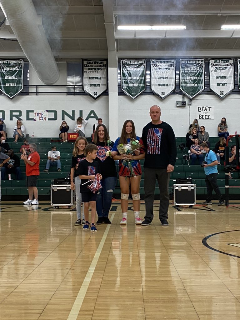 Senior Spotlight: Right Side Hitter, #15 Irelynn Lavelle❤️🤍💙🏐