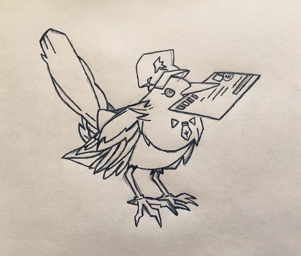 Polita631's tweet photo. Mensajero chikito / little mailman - #dibujo #Pencildrawing #pendrawing #birds #boceto #tintarts #sketch #sketchtober #pen #ink #drawing #cuarentena #draw #tinta #aves ✉️ https://t.co/KPhjrB6vL5