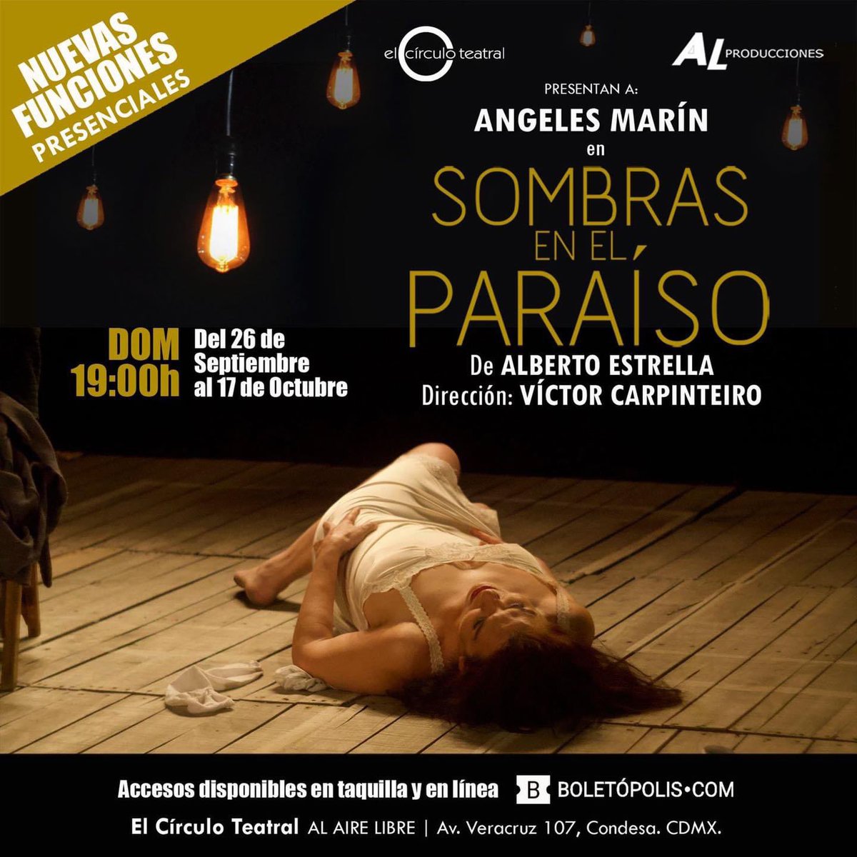 Teatromania_Mx's tweet photo. #LasQuesevan este fin de semana, si no las has visto ¿Qué esperas? https://t.co/4TtZn32o0N