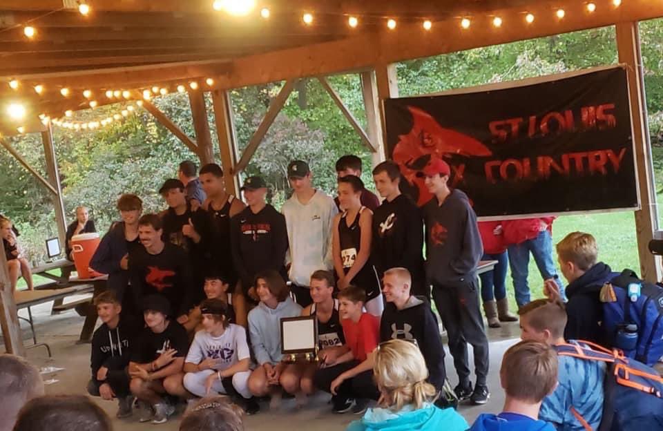 STLSharks's tweet photo. Congratulations to our Boys &amp; Girls Cross Country teams as each of our teams won the TVC 10!! 

#StrongHeartsFastFeet https://t.co/hWGSPPGlnx