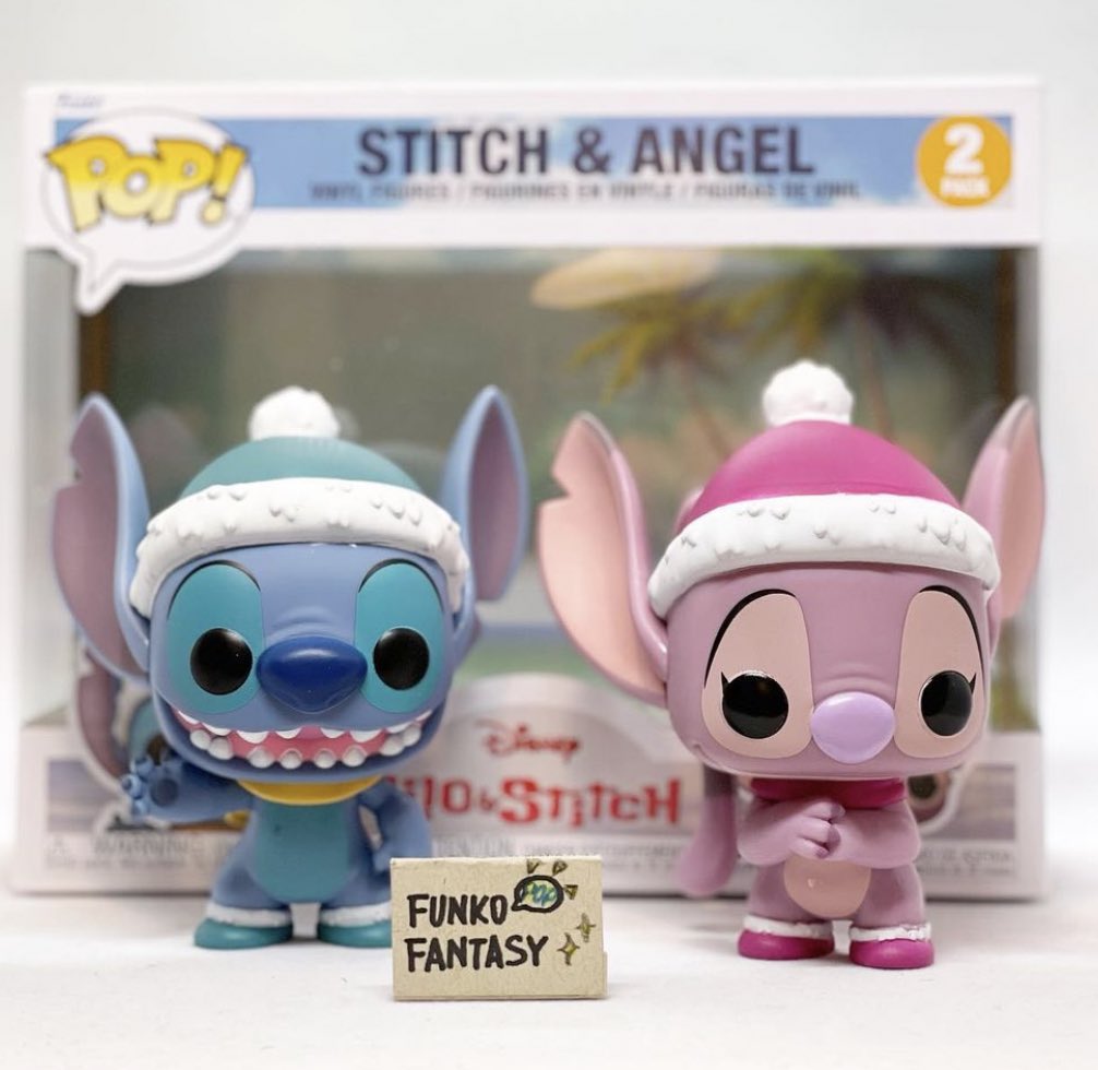Stitch Angel Christmas Funko Pop