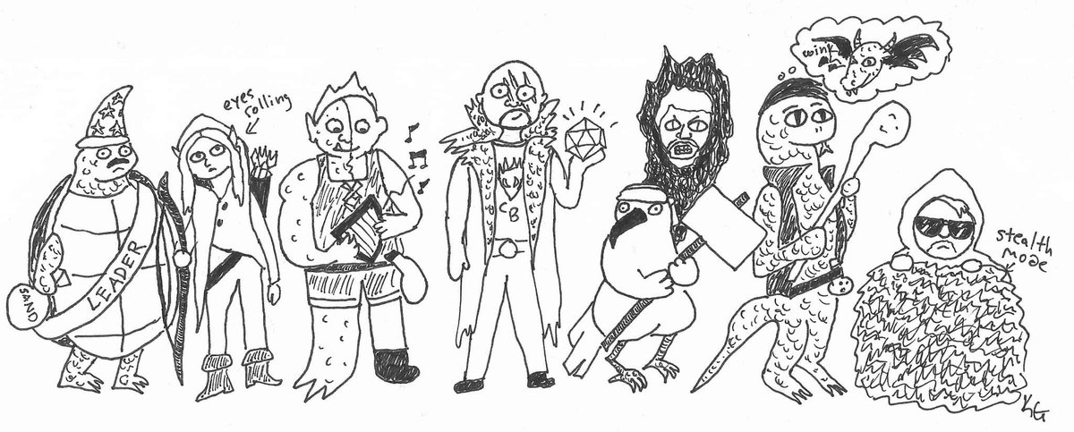 wrestlingleva's tweet photo. Weβre getting the band back together! Critical Botch tonight at 11pm ET. https://t.co/4U4KmFVbXe
Art by @puddingtaco1
#AEW #criticalbotch #dnd https://t.co/bJ6jjf8Vfb