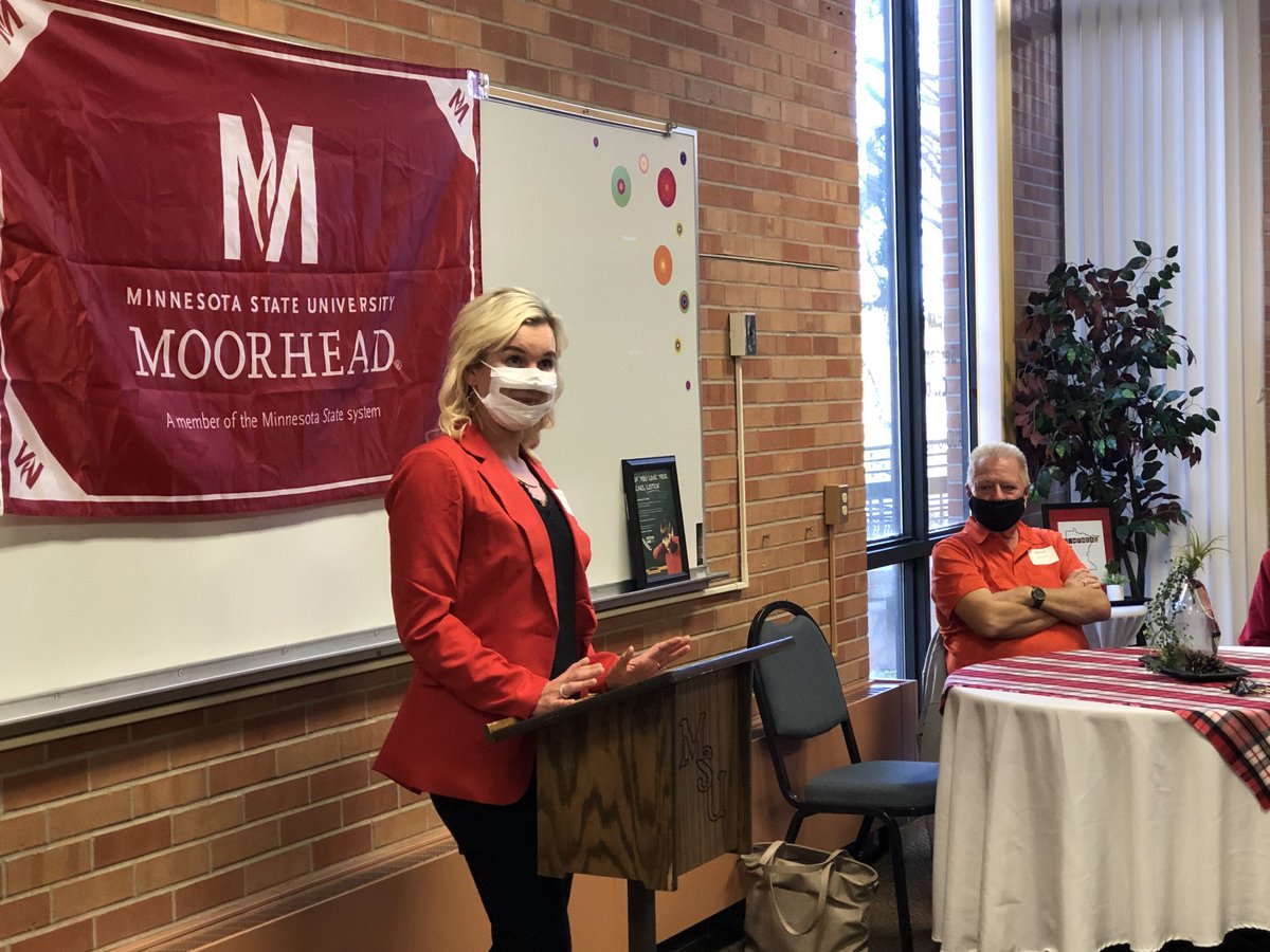 DrBrendaAH's tweet photo. It is magical to see what can be accomplished when community organizations-Sertoma, faculty, staff and students work together for a common goal. Grateful for the support and partnership with Sertoma and ⁦@MSUMoorhead⁩. https://t.co/UqBw4PIvD0