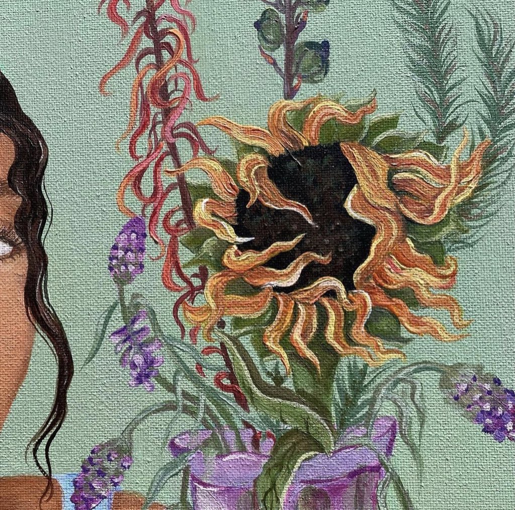 ArtePorLola1's tweet photo. My name is Lola and I work with Acrylic Paint, wanted to share a little bit of my #PortfolioDay  today https://t.co/teT3KmmooG