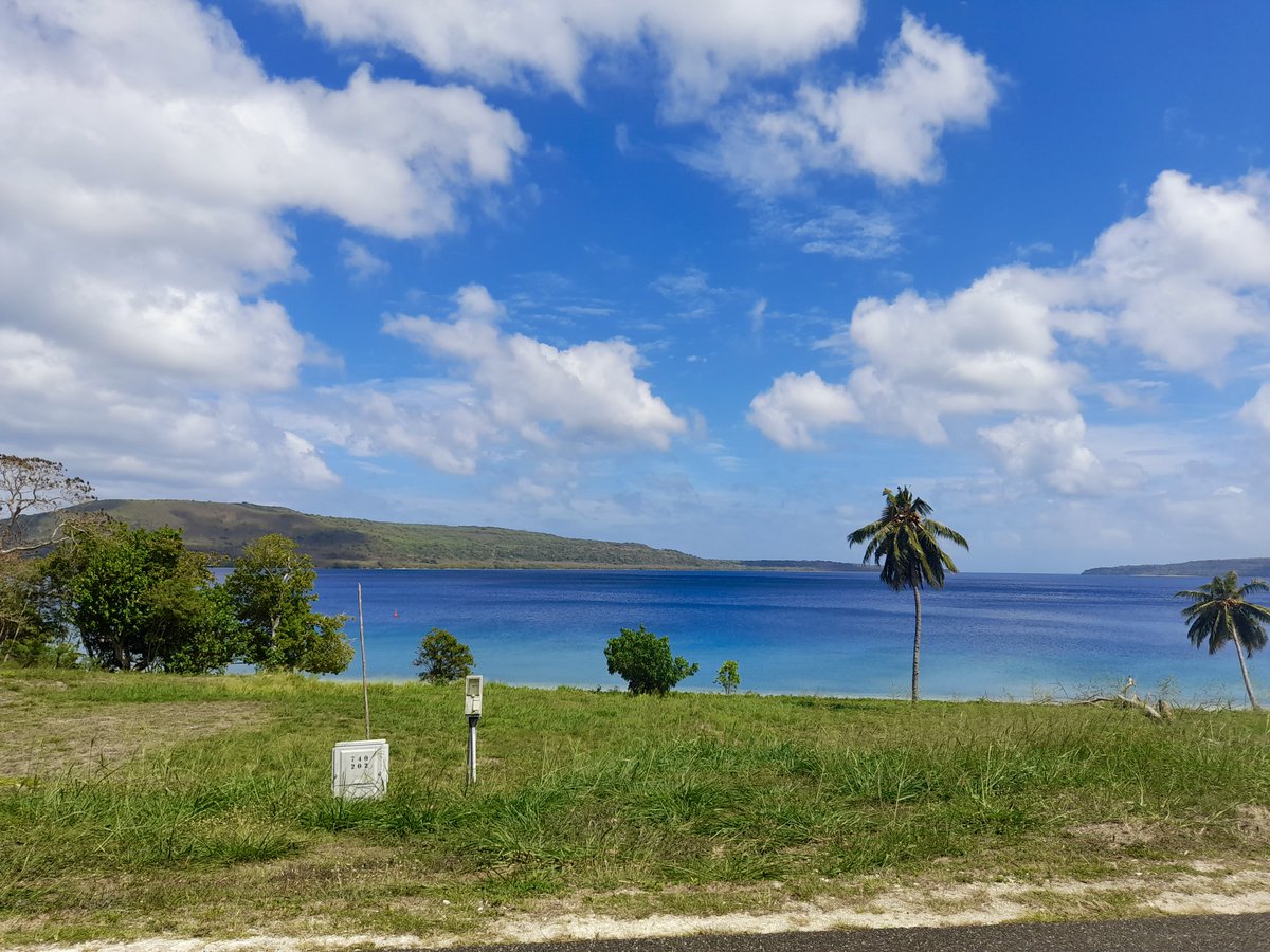 A school by a stunning lake, Vanuatu