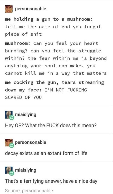 @HumanGatobob I feel like Lawrence is somehow both sides of the Human-with-Gun vs Mushroom post https://t<a class="tags" target="_blank" title="On Twitter" href="/?out=eyJ0eXAiOiJKV1QiLCJhbGciOiJIUzUxMiJ9.eyJpYXQiOjE3MjYwMzA0MzYsImlzcyI6InR3cG9ybnN0YXJzLmNvbSIsIm5iZiI6MTcyNjAzMDQzNiwiZXhwIjoxNzU3NTY2NDM2LCJyZWRpcmVjdF91cmwiOiJodHRwczovL3R3aXR0ZXIuY29tL0h1bWFuR2F0b2JvYiJ9.aqV-dEdns6BTEx-DH-vdS1wafzqYA0mBvEkc-l5y14h3vssy0aNw9WzMN0VyUhzJiwxsNq_nDRm5sn1DIJ7ZbA">@HumanGatobob</a><a href="/tag/boyfriendtodeath"class="tags"><span>#boyfriendtodeath</span></a>