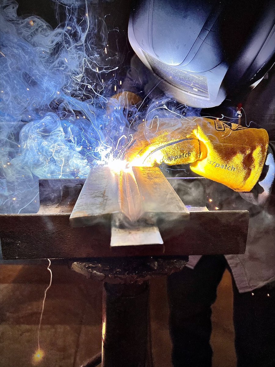 KeciaForehand's tweet photo. Sparks are flying tonight in our Industrial Welding class @wccdothan @WFDWallace https://t.co/MA15BBFOn6
