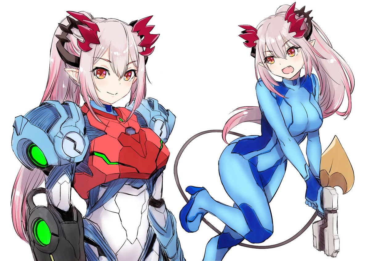 サムス・アラン 「メトロイドドレッドぱとぴ rkgk 」|jyacoのイラスト